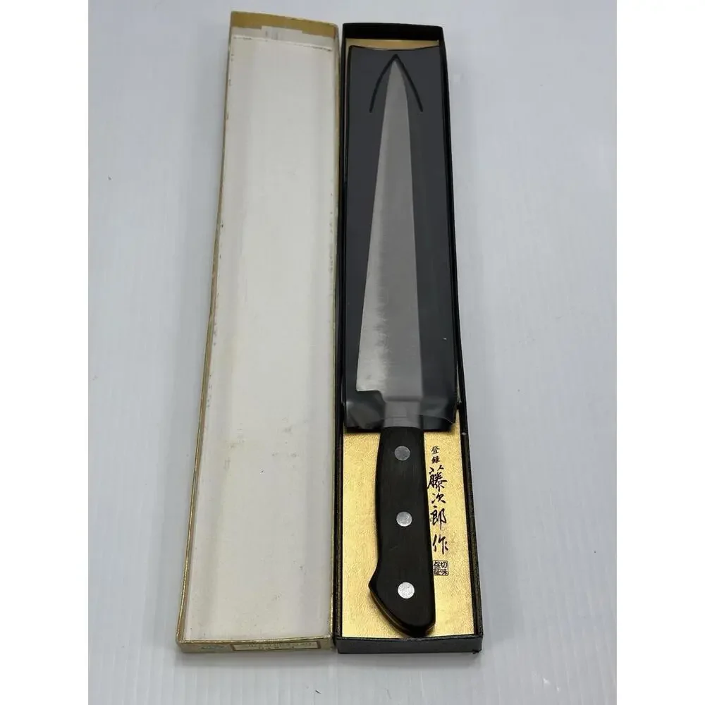 Used‎ Japanese Chefs Knife 15 1/4” Long Tip To Handle End Swedish Steel